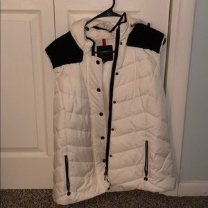 White Puffer Vest